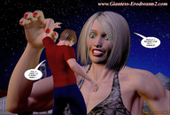 giantess blonde clothed handheld cleavage domination muscles dangle ilayhu manicure dialogue digital_render giantess-erodreams2 erodreams