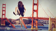 giantess collage feet bridge destruction barefoot golden_gate_bridge loryelle