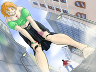drawing giantess feet color anime satsurou machinasa point_of_view