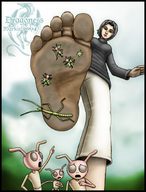 drawing giantess crush dragoness alien color barefoot soles anime blood dragonesslife cruel bugs