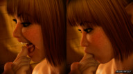feet vore comic tongue toes saliva shrunken_man sucking emma freckles digital_render ashkiiwolf