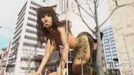 vore city crawling cat_girl nekomimi looking_at_tiny digital_render madamemaeve