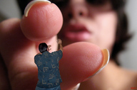 collage clothed hand reaching shrunken_man close_up manicure iggy62