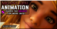 green_eyes smiling elf animation freckles point_of_view digital_render opal ashkiiwolf
