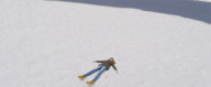 crush blood boots foot_crush trample animation shrunken_man snow jumping holiday snow_angel