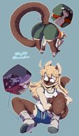 drawing color butt shrunken_woman shrunken_man enormousrose emmacat64
