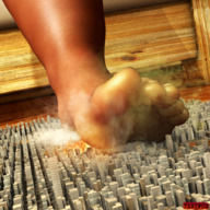 giantess crush feet city destruction barefoot soles dark_skin smelly stinky digital_render yarifox her_private_city