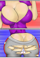 breasts growth ass orihime toontinkerer burst