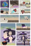 drawing comic color witch hand_crush nails portals giantwaifus serah dark_mage