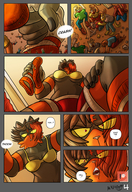 drawing pokemon micro panties furry anthro comic color large_breasts bra underwear yellow_eyes story socks short_hair surprised underboob reaching unaware running open_mouth thighs indoors floor bedroom tinies ripped_clothing dirty_socks dialogue panels holey_socks hand_on_hips sound_effects multicolored_hair on_knees bare_legs bedroom_floor one_eye_covered bobbyrogers bare_midriff litten fia
