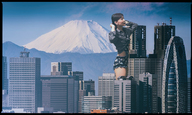 giantess collage city mega brunette asian mountains kyojingirls