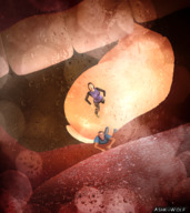 vore tongue mouth saliva shrunken_woman shrunken_man point_of_view digital_render ashkiiwolf