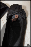 collage penis lying_down shrunken_man naked_man slipper trapped_inside digital_render up_close starkadhr