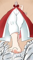 drawing micro feet large_breasts long_hair naruto sakura_haruno toes barefoot pink_hair shrunken_men walking unaware looking_down indoors annahketsuno in_carpet naruto_(series)