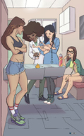 clothed nurse men shrunken_woman shrunken_man humiliation giantesses pets doctor cecilia fred vet