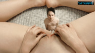 collage nude pussy penis shrunken_man looking_up looking_at_viewer giantess_pov sfxhh3 shaved