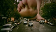 giantess crush feet city loryelle