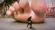 giantess collage feet city barefoot imminent_crush loryelle