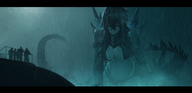 bikini breasts drawing tail color cleavage godzilla rain boats monster_girl kaiju gijinka dishwasher1910