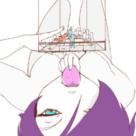 vore tongue lying_down open_mouth looking_up imminent_vore zone-tan