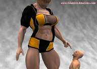 muscles amazon ilayhu digital_render giantessamazons