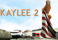 giantess nude blonde long_hair vehicles outdoors flag debris redfiredog rfd_comics kaylee
