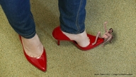 collage high_heels shrunken_man under_foot msku