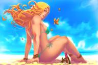 bikini drawing blonde color beach bottle shrunken_man erikvonlehmann