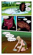 drawing vore comic color clothed digestion shrunken_man women tsavo internal_view frog frog_girl