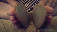 collage feet shrunken_people between_feet loryelle