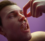 nude vore giant handheld shrunken_woman dangle digital_render flagg3d