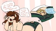 drawing butt underwear entrapment shirtless sleepy between_buttcheeks butt_entrapment
