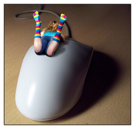 collage blonde butt mouse socks lying_down shrunken_woman