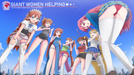 drawing gentle giantess panties city upskirt color clothed skirt giantesses samantha point_of_view thedaibijin news_report amber skylar alua celica jenna mizuki