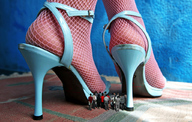 collage feet high_heels shrunken_men fishnets shrunken_group