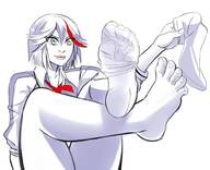 drawing feet monochrome barefoot socks unknown_artist shrunken_people entrapment between_toes no_background