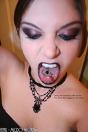 collage vore tongue story shrunken_man kitty ajax goth