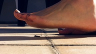 crush collage feet toes barefoot soles shrunken_person loryelle
