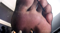 collage feet stockings shrunken_people point_of_view purple_nails loryelle