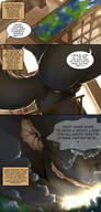 drawing gentle nude pussy furry tail comic color butt clit buildings low_angle looming asshole clouds indoors shrunken_city dialogue sunlight on_table shrunken_planet notbad621 narration kaaly home_sweet_worlds