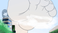 drawing giantess feet giga city color destruction barefoot domination foot_crush animation under_foot point_of_view omegavjl