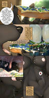 drawing pussy vore furry anthro comic color large_breasts tongue destruction mouth teeth handheld buildings saliva uvula mawshot inside_mouth swallowed indoors shrunken_city licking_lips dialogue sunlight internal_view planet_vore sound_effects chewing shrunken_planet notbad621 narration kaaly home_sweet_worlds chest_tuft