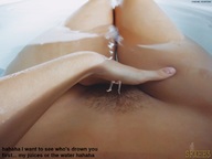 nude masturbation bath wet lying_down shrunken_man indoors sfxhh3