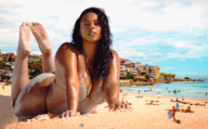 giantess collage city large_breasts swimsuit beach barefoot water buildings bbw large_butt boats thick_thighs thick tekito_creations tabria_majors