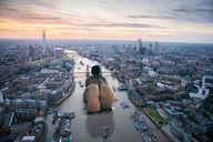 giantess collage city mega butt bridge water buildings crawling london boats outdoors crowds