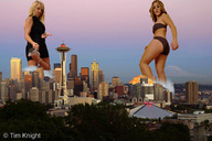 crush blonde swimsuit destruction giantess_katelyn
