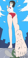 giantess city clothed foot_crush walking jenny thedaibijin
