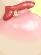 drawing nipples giantess vore large_breasts shrunken_woman nipple_sucking redcaped