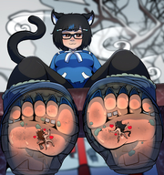 drawing feet color cum orgasm sweat boots shrunken_men rose entrapment dirty cat_girl louise mspaintgts koko boot_entrapment
