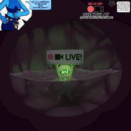 drawing vore stomach blue_skin internal_view green_skin steven_universe lapis_lazuli peridot lewdssonk